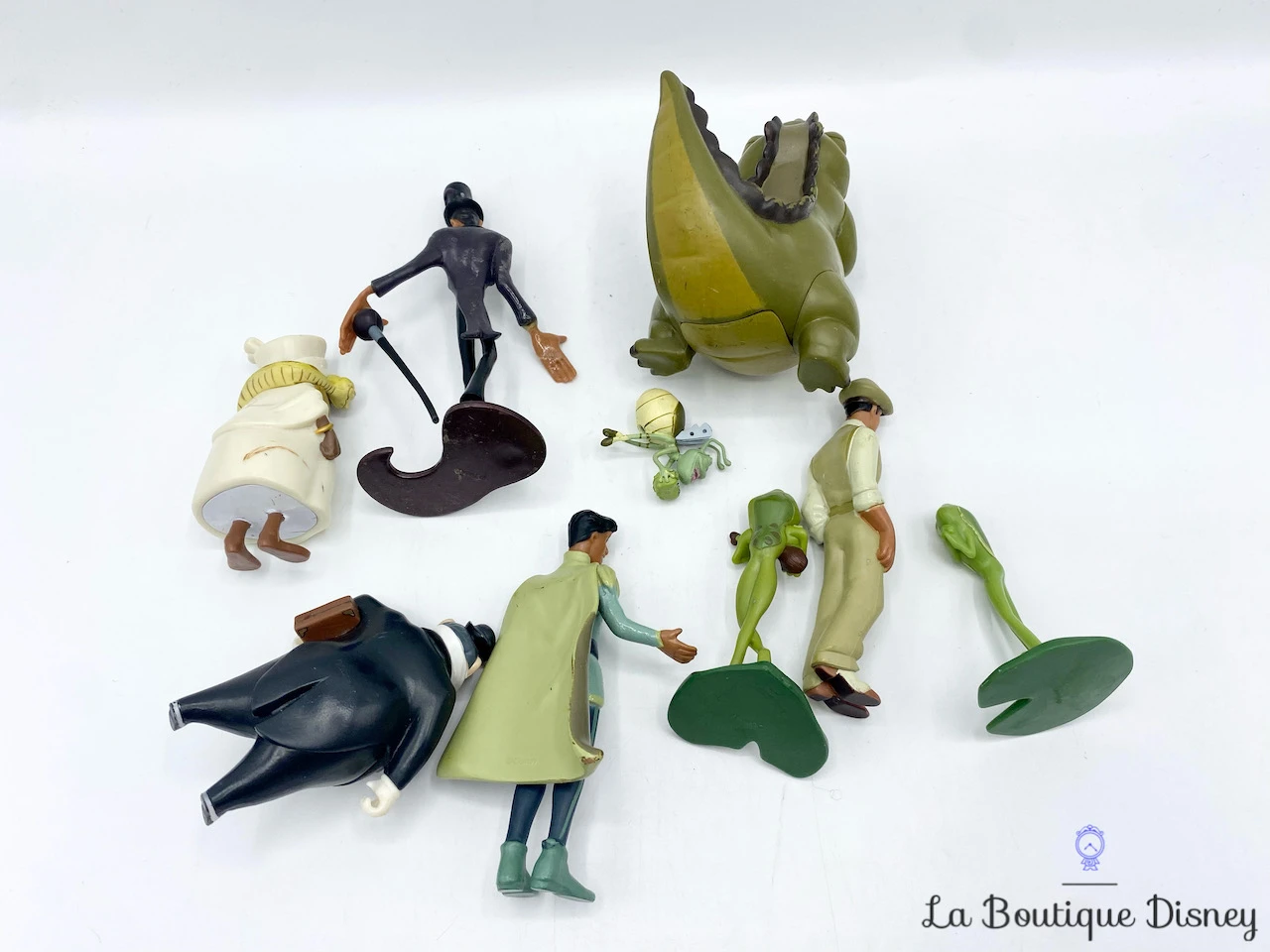 Figurines Playset La Princesse Et La Grenouille Disney Store Naveen Docteur Facilier Louis Lawrence Odie 6 Figurines Playset La Princesse Et La Grenouille Disney Store Naveen Docteur Facilier Louis Lawrence Odie – Image 4