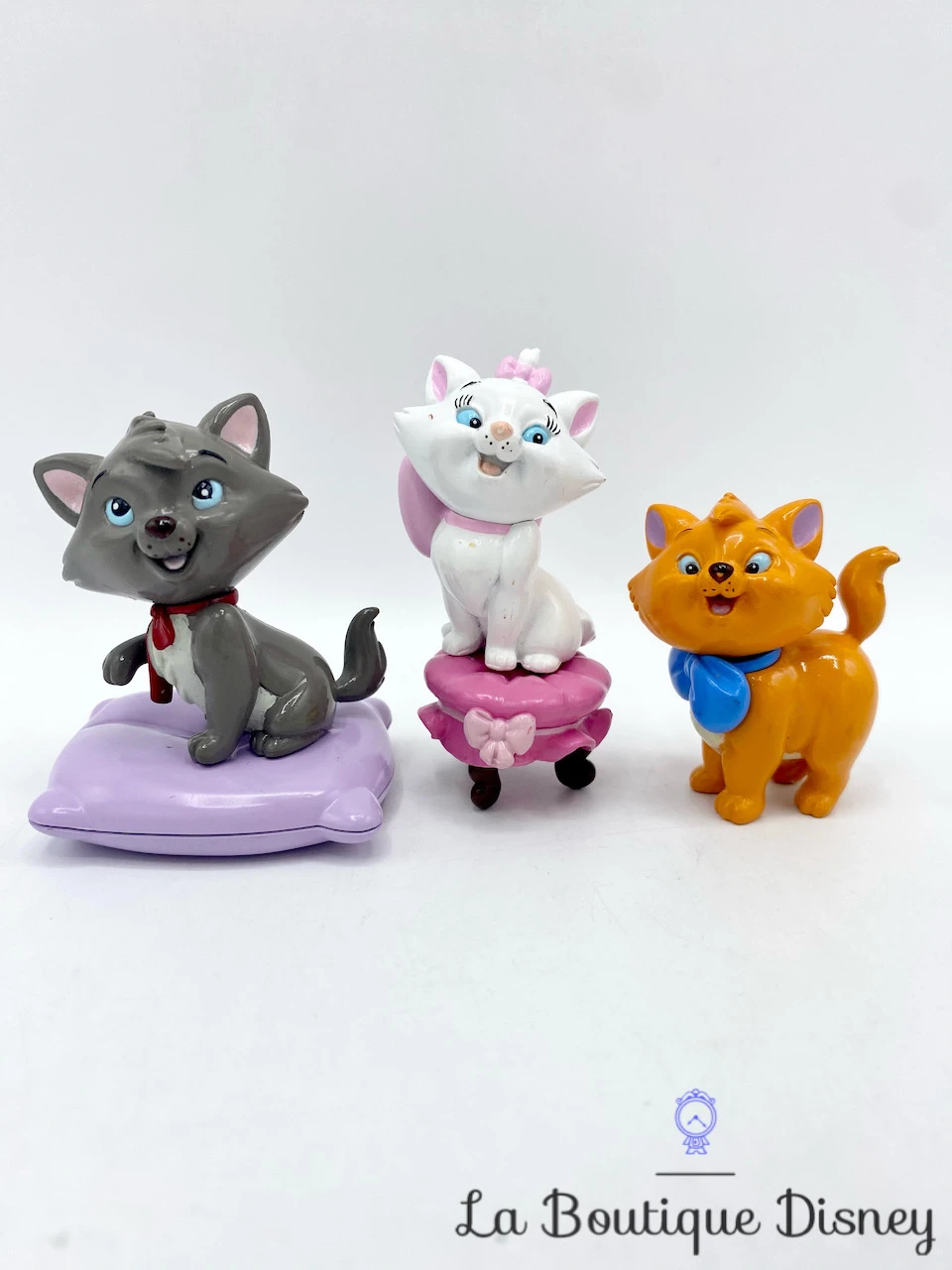 Figurines Marie Berlioz Toulouse Les Aristochats Disney Chats Coussin RARES 5 Cm 3 Figurines Marie Berlioz Toulouse Les Aristochats Disney Chats Coussin RARES 5 Cm
