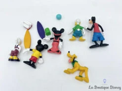 Figurines Playset Mickey Et Ses Amis Disneyland Paris Set Disney Plage Mer Vacances -Meilleur Jouets Magasin figurines mickey mouse plage collectibles figures playset disney store coffret de figurines 4