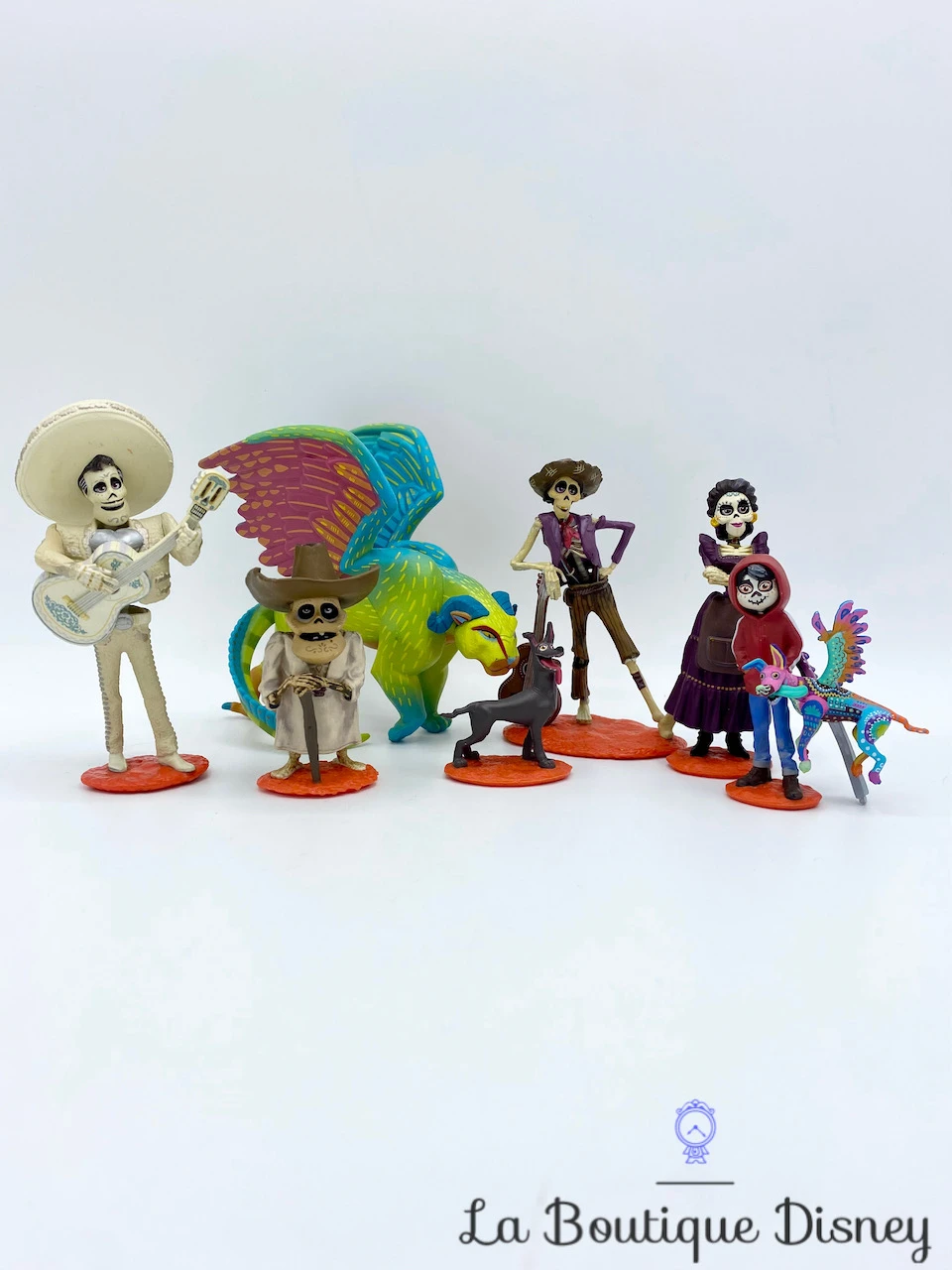 Figurines De Luxe Playset Coco Disney Store Miguel Dante Hector Ernesto Imelda Pepita 3 Figurines De Luxe Playset Coco Disney Store Miguel Dante Hector Ernesto Imelda Pepita
