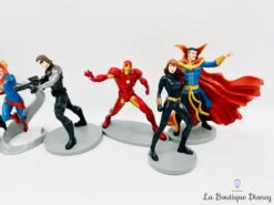 Figurines Playset Marvel Avengers Deluxe Disney Store Ensemble De Jeu 7 Figurines Playset Marvel Avengers Deluxe Disney Store Ensemble De Jeu -Meilleur Jouets Magasin figurines playset deluxe marvel avengers disney store super heros coffret 4
