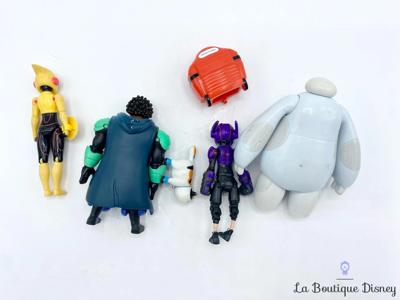 Figurines Articulées Les Nouveaux Héros Playset Disney Bandai 2014 10 Cm 6 Figurines Articulées Les Nouveaux Héros Playset Disney Bandai 2014 10 Cm – Image 4