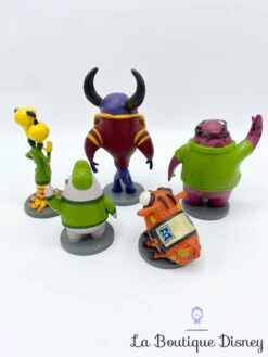 Playset Figurines Monstres Academy Disney Pixar Terry Perry Squishy Johnny Worthington Don Carlton Archie -Meilleur Jouets Magasin figurines playset monstres academy disney pixar monstres compagnie 8
