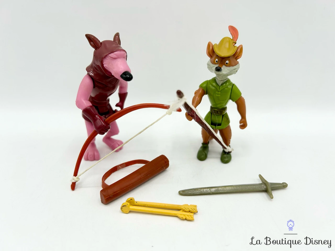 Figurines Robin Des Bois Loup Archers Disney Heroes Famosa Arc Vintage 4 Figurines Robin Des Bois Loup Archers Disney Heroes Famosa Arc Vintage – Image 2