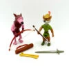 Figurines Robin Des Bois Loup Archers Disney Heroes Famosa Arc Vintage
