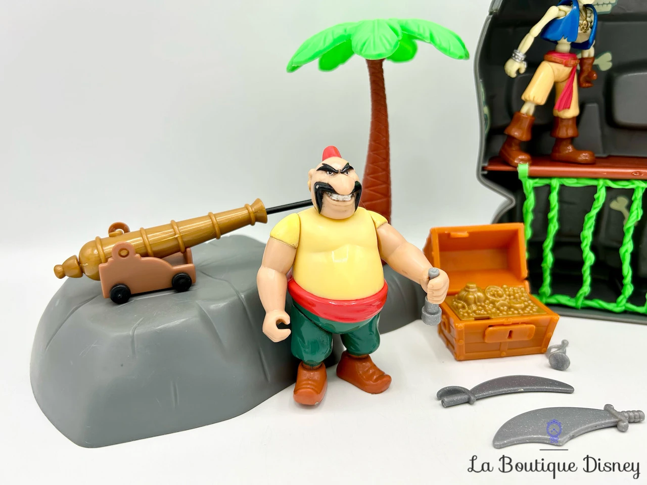 Figurines Pirate Squelette Ile Du Crâne Disney Heroes Peter Pan Famosa Vintage 4 Figurines Pirate Squelette Ile Du Crâne Disney Heroes Peter Pan Famosa Vintage – Image 2