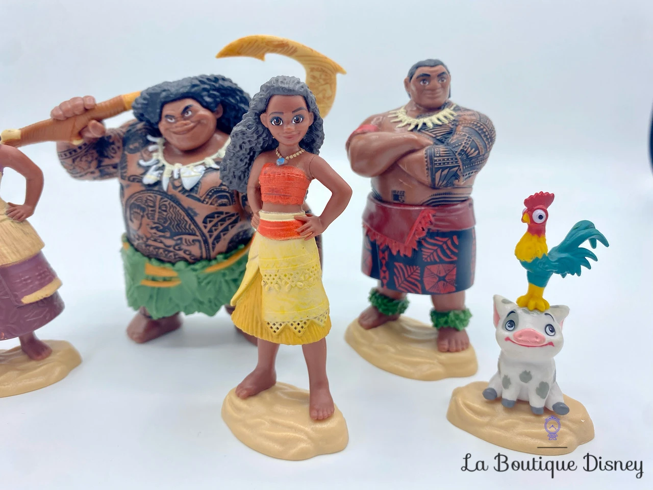 Figurines Vaiana Playset Disney Jakks Maui Hei Hei Pua Sina Chef Tui 10 Cm 5 Figurines Vaiana Playset Disney Jakks Maui Hei Hei Pua Sina Chef Tui 10 Cm – Image 3