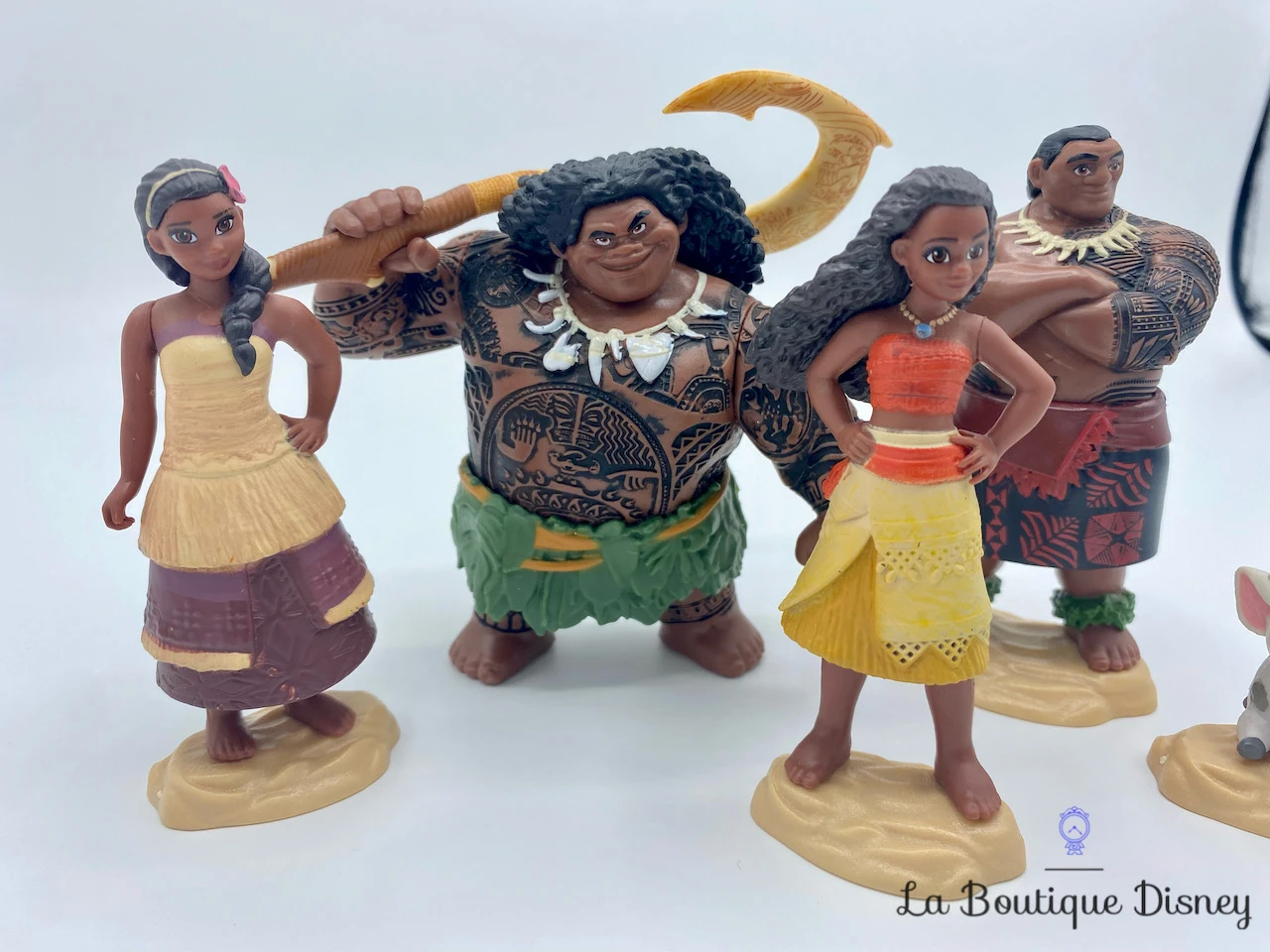 Figurines Vaiana Playset Disney Jakks Maui Hei Hei Pua Sina Chef Tui 10 Cm 6 Figurines Vaiana Playset Disney Jakks Maui Hei Hei Pua Sina Chef Tui 10 Cm – Image 4