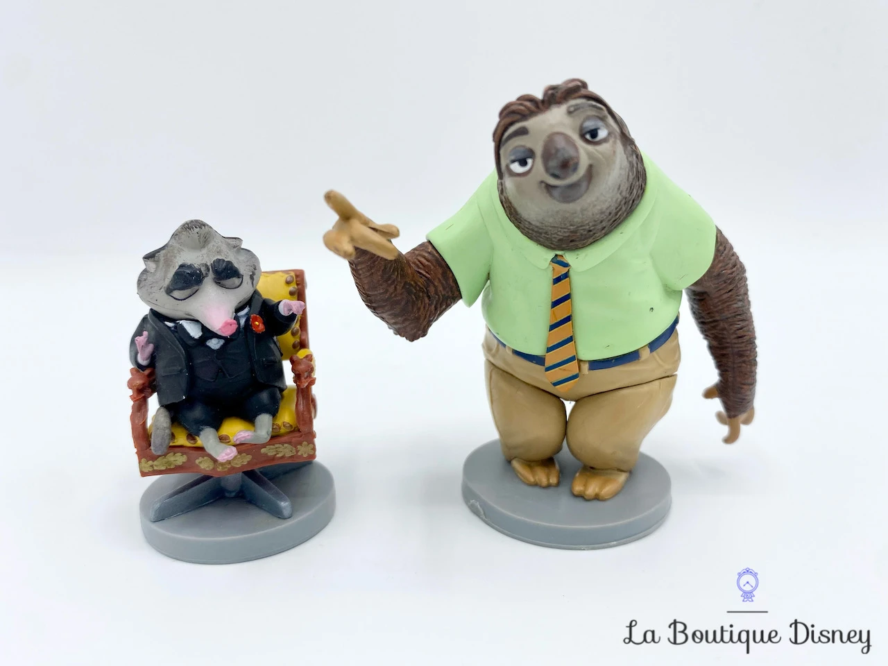 Figurines Zootopie Flash Et Mister Big Disney Store Paresseux Rongeur 4 Figurines Zootopie Flash Et Mister Big Disney Store Paresseux Rongeur – Image 2