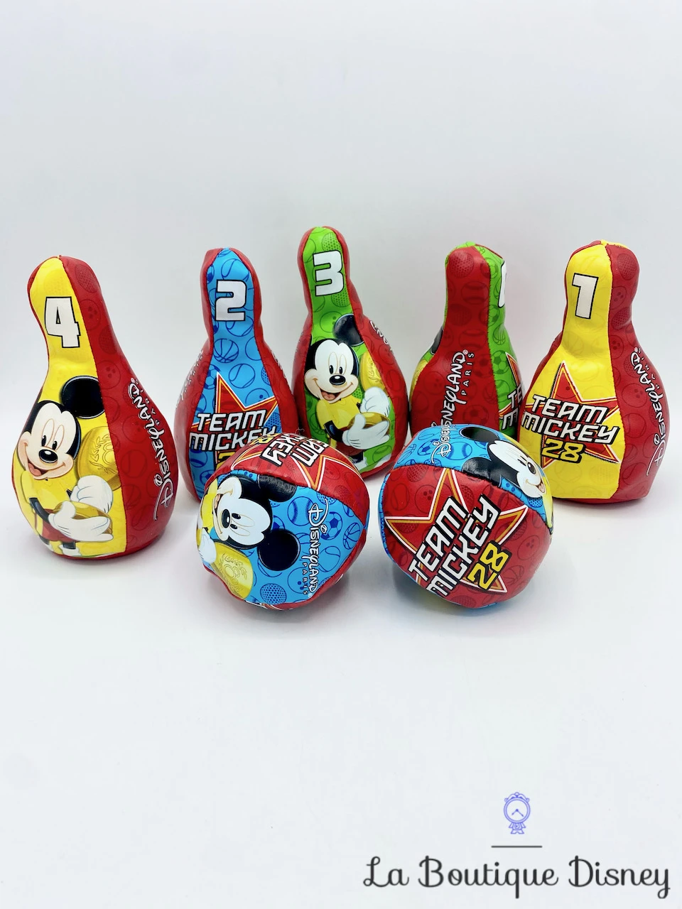 Jeu De Bowling Souple Mickey Mouse Disneyland Paris Disney Quilles Mickey 3 Jeu De Bowling Souple Mickey Mouse Disneyland Paris Disney Quilles Mickey