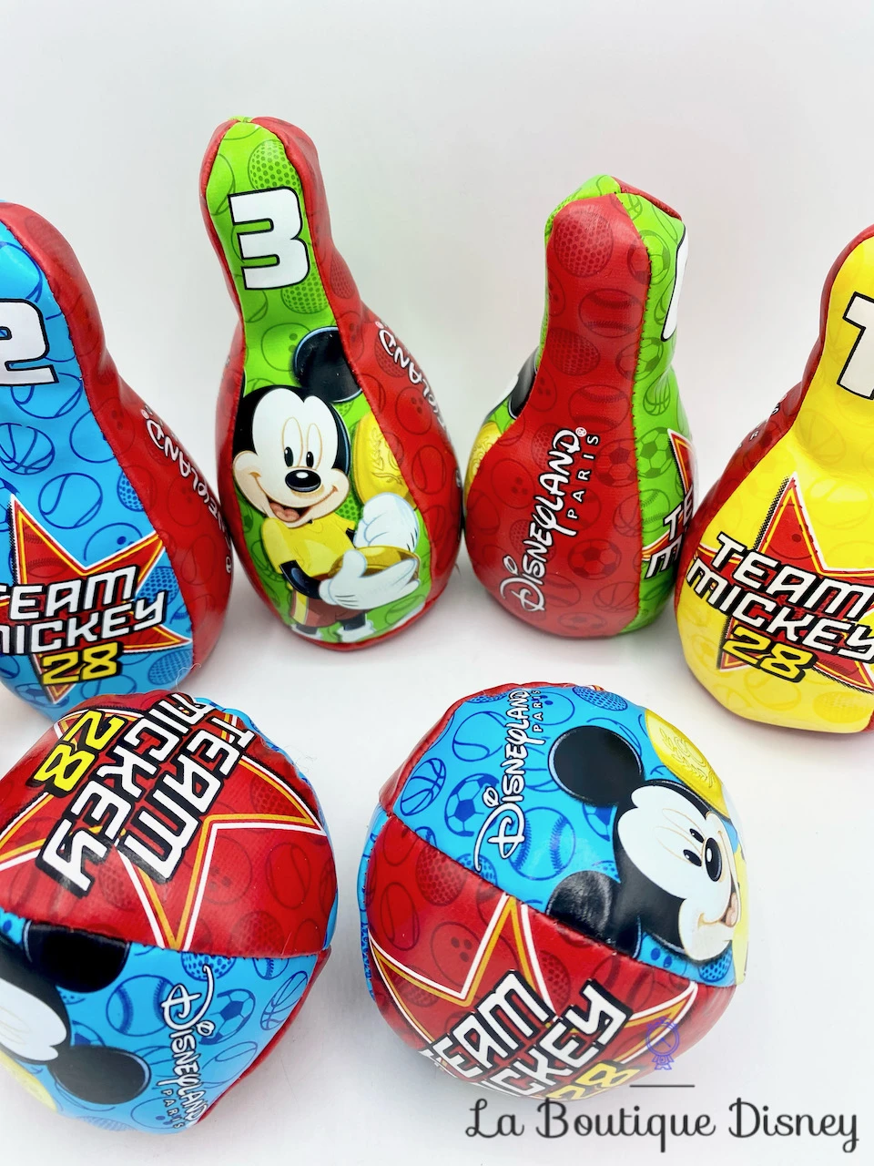 Jeu De Bowling Souple Mickey Mouse Disneyland Paris Disney Quilles Mickey 5 Jeu De Bowling Souple Mickey Mouse Disneyland Paris Disney Quilles Mickey – Image 3