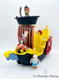 Jouet Bateau Hook's Jolly Roger Jake Et Les Pirates Du Pays Imaginaire Disney Mattel 2012 Capitaine Crochet