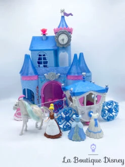 ChĂąteau Magiclip Cendrillon Fairytale Castle Disney Princess Mattel Carrosse Figurine Polly Clip
