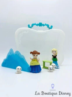Figurines Little Kingdom La Reine Des Neiges Soeurs Des Neiges Disney Hasbro Anna Elsa Polly