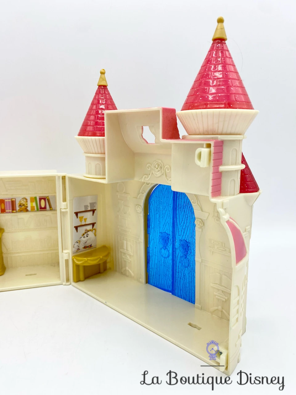 Figurine Fashion Polly Pocket Château La Belle Et La Bête Boutique Royale Disney Mattel 2009 Mini Poupée 7 Figurine Fashion Polly Pocket Château La Belle Et La Bête Boutique Royale Disney Mattel 2009 Mini Poupée – Image 5