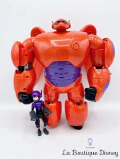 Jouet Figurine De Luxe Baymax Volant Les Nouveaux Héros Disney Bandai 2014 Big Hero 6 Robot Rouge
