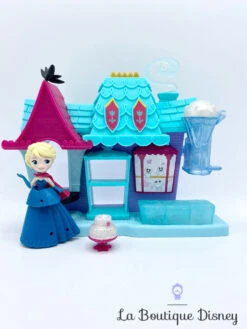 Figurine Little Kingdom Elsa Confiserie Le Glacier D'Arendelle La Reine Des Neiges Disney Frozen Hasbro Polly Clip