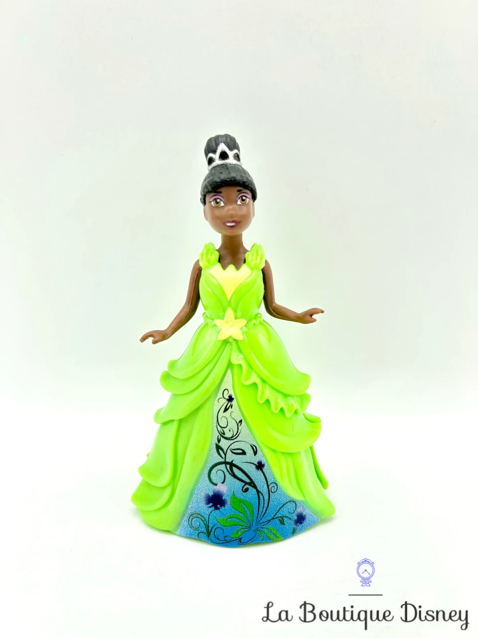 Figurine Magiclip Tiana La Princesse Et La Grenouille Disney Mattel Polly Clip Robe Verte 3 Figurine Magiclip Tiana La Princesse Et La Grenouille Disney Mattel Polly Clip Robe Verte