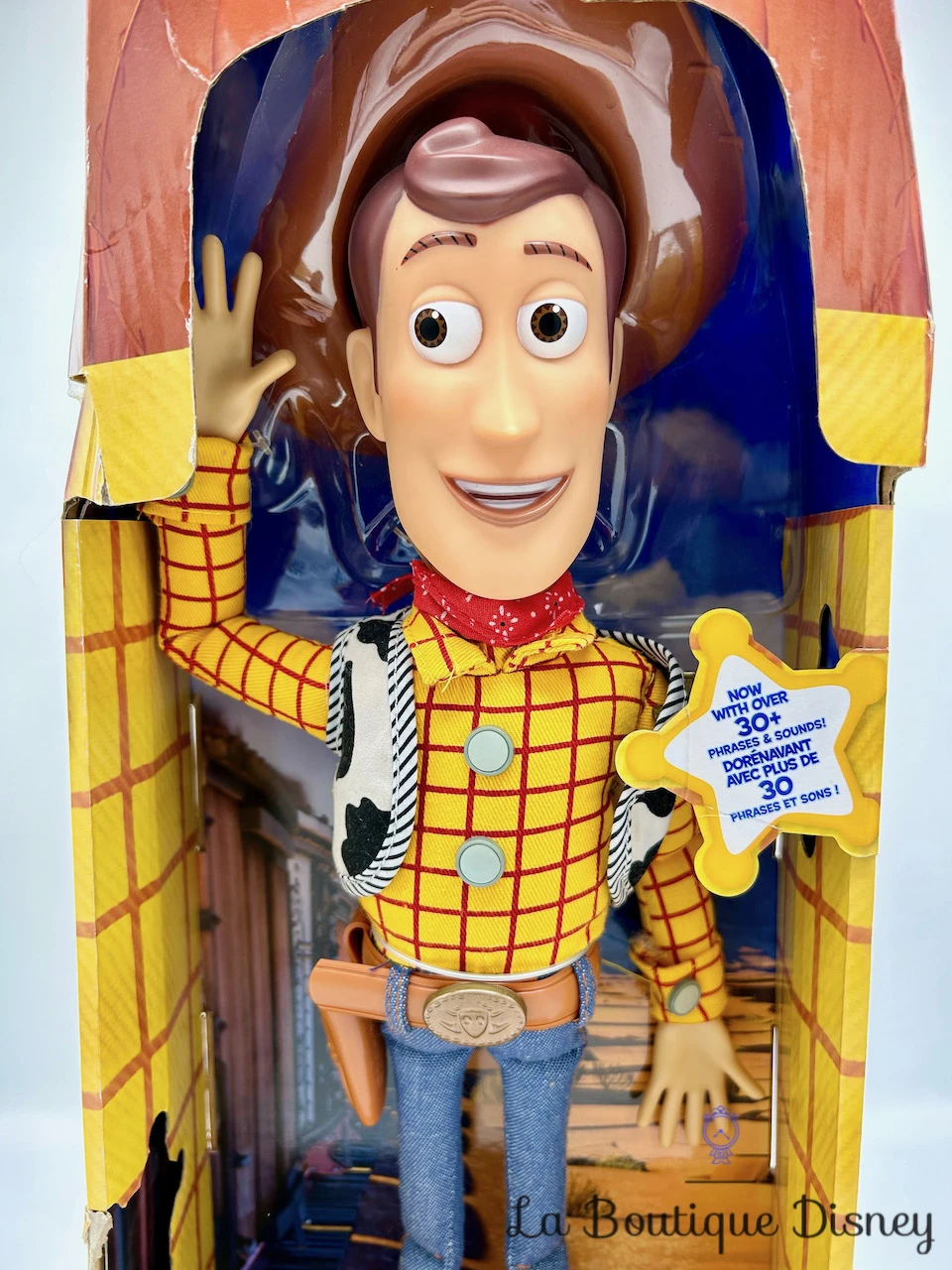 Poupée Woody Parlant à Ficelle Disney Store 2016 Toy Story Figurine Articulée Talking Woody 6 Poupée Woody Parlant à Ficelle Disney Store 2016 Toy Story Figurine Articulée Talking Woody – Image 4