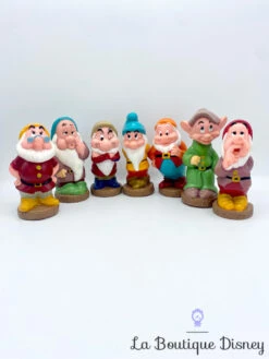 Jouet Figurines De Bain 7 Nains Disneyland Paris Disney Vintage Blanche Neige Et Les Sept Nains