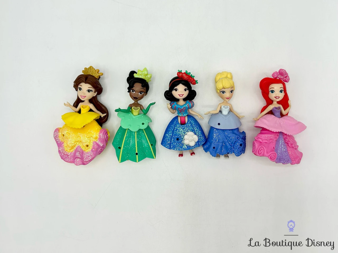 Figurines Little Kingdom Princesses Royal Sparkle Collection Disney Princess Hasbro Polly Clip 4 Figurines Little Kingdom Princesses Royal Sparkle Collection Disney Princess Hasbro Polly Clip – Image 2