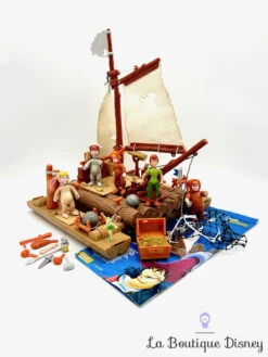 Jouet Figurines Radeau Des Enfants Perdus Peter Pan Disney Heroes Famosa Vintage Ensemble De Jeu Playset