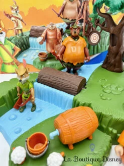 Jouet Figurines Campement Robin Des Bois Disney Heroes Famosa Vintage Ensemble De Jeu Playset -Meilleur Jouets Magasin jouet figurines robin des bois disney heroes famosa vintage arbre riviere 0