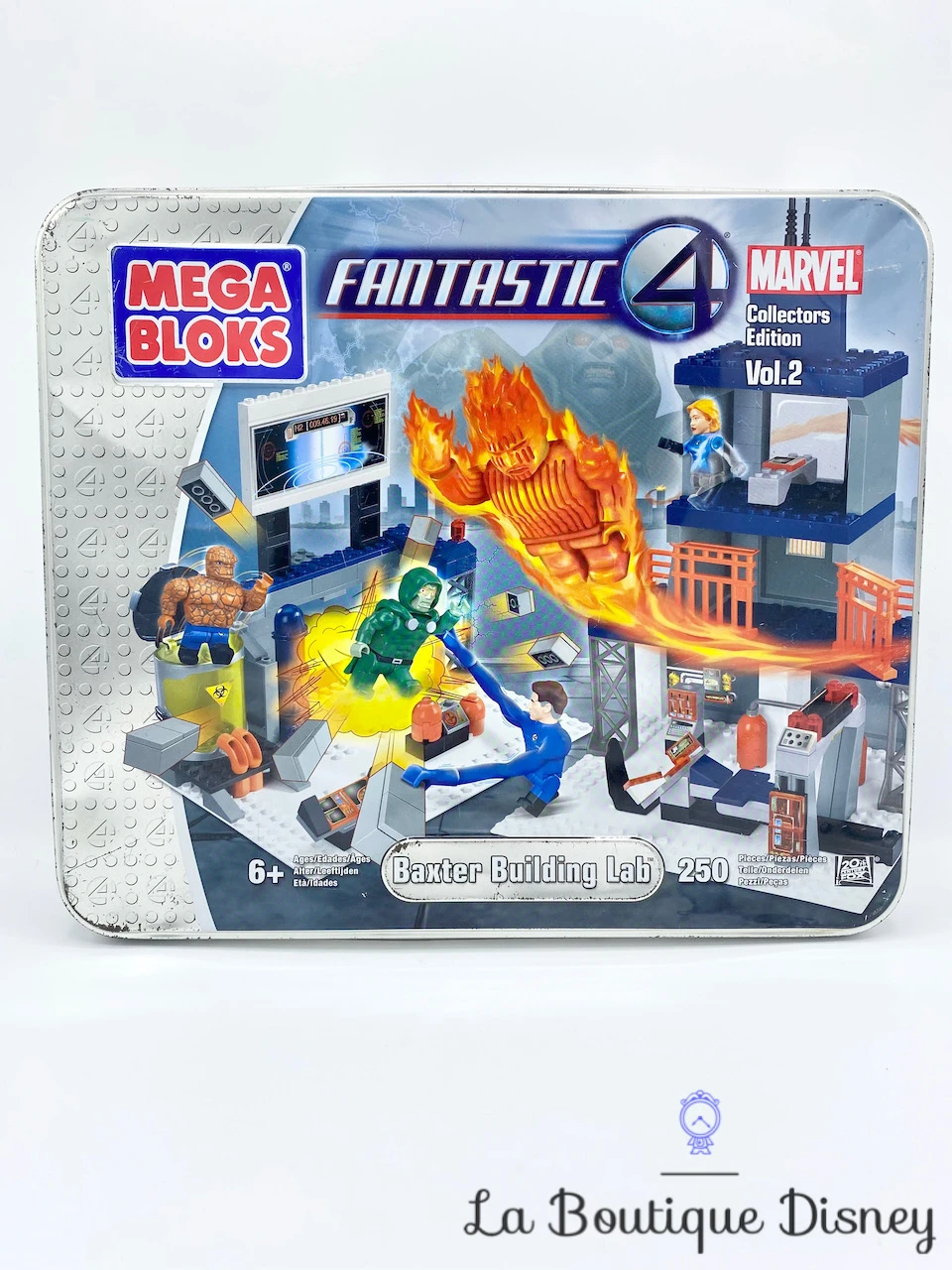 Jeu De Construction MEGABLOKS 4 Fantastic Marvel Collectors Edition Vol. 2 Baxter Building Lab 6 Jeu De Construction MEGABLOKS 4 Fantastic Marvel Collectors Edition Vol. 2 Baxter Building Lab – Image 4