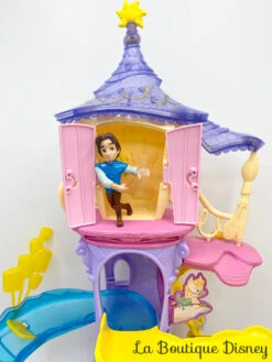 Château Magical Movers Little Kingdom Aventures Tournoyantes Tour De Raiponce Disney Princess Hasbro Polly Clip -Meilleur Jouets Magasin jouet little kingdom magical movers aventures tournoyantes raiponce disney princess hasbro mini poupee figurine 5