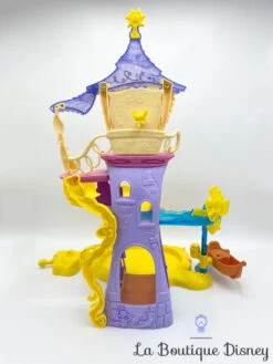 Château Magical Movers Little Kingdom Aventures Tournoyantes Tour De Raiponce Disney Princess Hasbro Polly Clip -Meilleur Jouets Magasin jouet little kingdom magical movers aventures tournoyantes raiponce disney princess hasbro mini poupee figurine 8