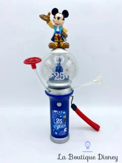 Jouet Mickey Mouse Tourne Lumineux 25 ème Anniversaire Disneyland Paris Disney Years Of Stars