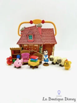 Meilleur Jouets Magasin 32 Coffret De Jeu Micro Maison Belle La Belle Et La Bête Animators Collection Littles Disney Store 2017 Mini Figurine