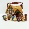 Figurine Chaumière Blanche Neige Animators Collection Littles Disney Store 2017 Coffret Jeu Micro Maison Miniature