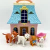 Ensemble De Jeu Figurines Les Aristochats Playset Disney Maison Transportable 2 Ensemble De Jeu Figurines Les Aristochats Playset Disney Maison Transportable -Meilleur Jouets Magasin jouet maison transportable les aristochats figurines playset disney rose bleu vintage rare 4