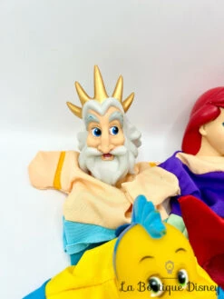Meilleur Jouets Magasin -Meilleur Jouets Magasin jouet marionnettes la petite sirene disney vintage ariel triton eric polochon sebastien 3