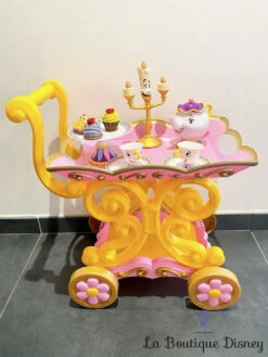 Jouet Chariot à Thé Chantant Be Our Guest La Belle Et La Bête Disney Store Lumière Samovar Dinette