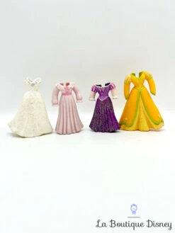 Vêtements Mini Poupée Fashion Polly Pocket Raiponce Disneyland Paris Disney Princess Fashion Set Robes Princesse