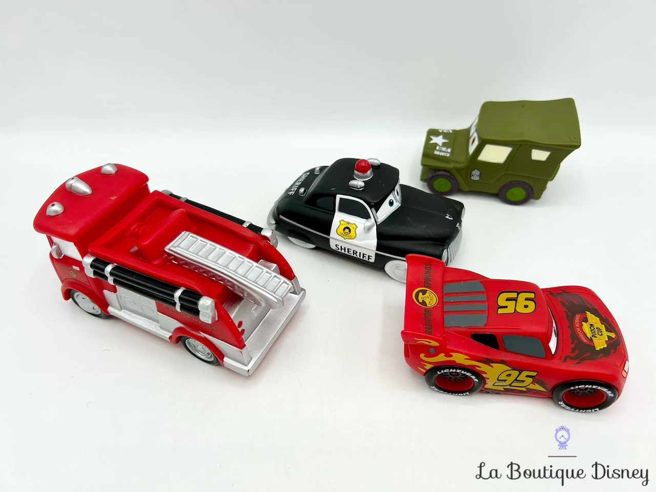 Jouet Figurines De Bain Cars Disneyland Paris 2022 Disney Flash McQueen Sheriff Red Sergent 5 Jouet Figurines De Bain Cars Disneyland Paris 2022 Disney Flash McQueen Sheriff Red Sergent – Image 3