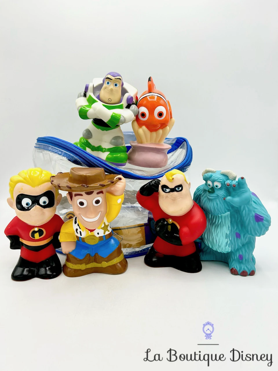 Jouet Figurines De Bain Disney Pixar Disneyland Toy Story Némo Indestructibles Monstres Et Cie 3 Jouet Figurines De Bain Disney Pixar Disneyland Toy Story Némo Indestructibles Monstres Et Cie