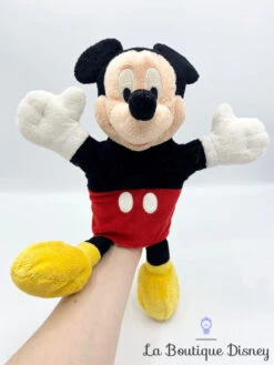 Meilleur Jouets Magasin 22 Marionnette Mickey Mouse Disney Store Exclusive Main Peluche 34 Cm