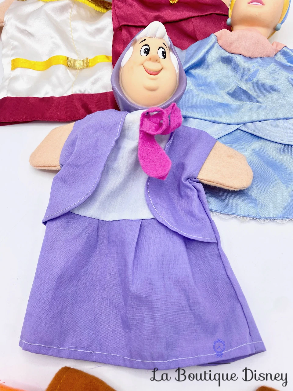 Marionnettes Cendrillon Disney Prince Madame De Trémaine Marraine Jaq Gus Main Vintage 7 Marionnettes Cendrillon Disney Prince Madame De Trémaine Marraine Jaq Gus Main Vintage – Image 5