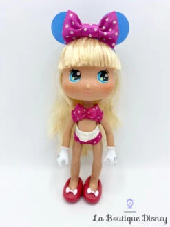 Mini Poupée I Love Minnie Mouse Disney Famosa Blonde Maillot De Bain 18 Cm