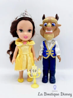 Mini Poupées La Belle Et La Bête Disney Jakks Pacific Petite Belle Beast Gift Set 15 Cm