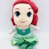 Peluche Ariel La Petite Sirène Disney Nicotoy Princesse Robe Verte 22 Cm