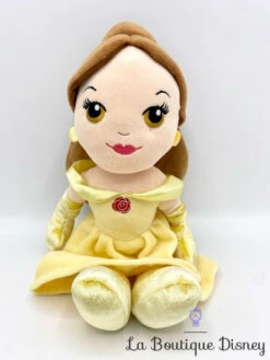 Peluche Belle La Belle Et La Bête Disney Nicotoy Poupée Princesse Robe Jaune 32 Cm