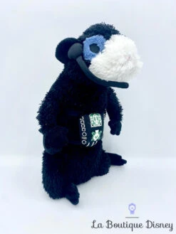 Peluche Blaster Hamster Mission G Disneyland Paris Disney Noir Casque 37 Cm