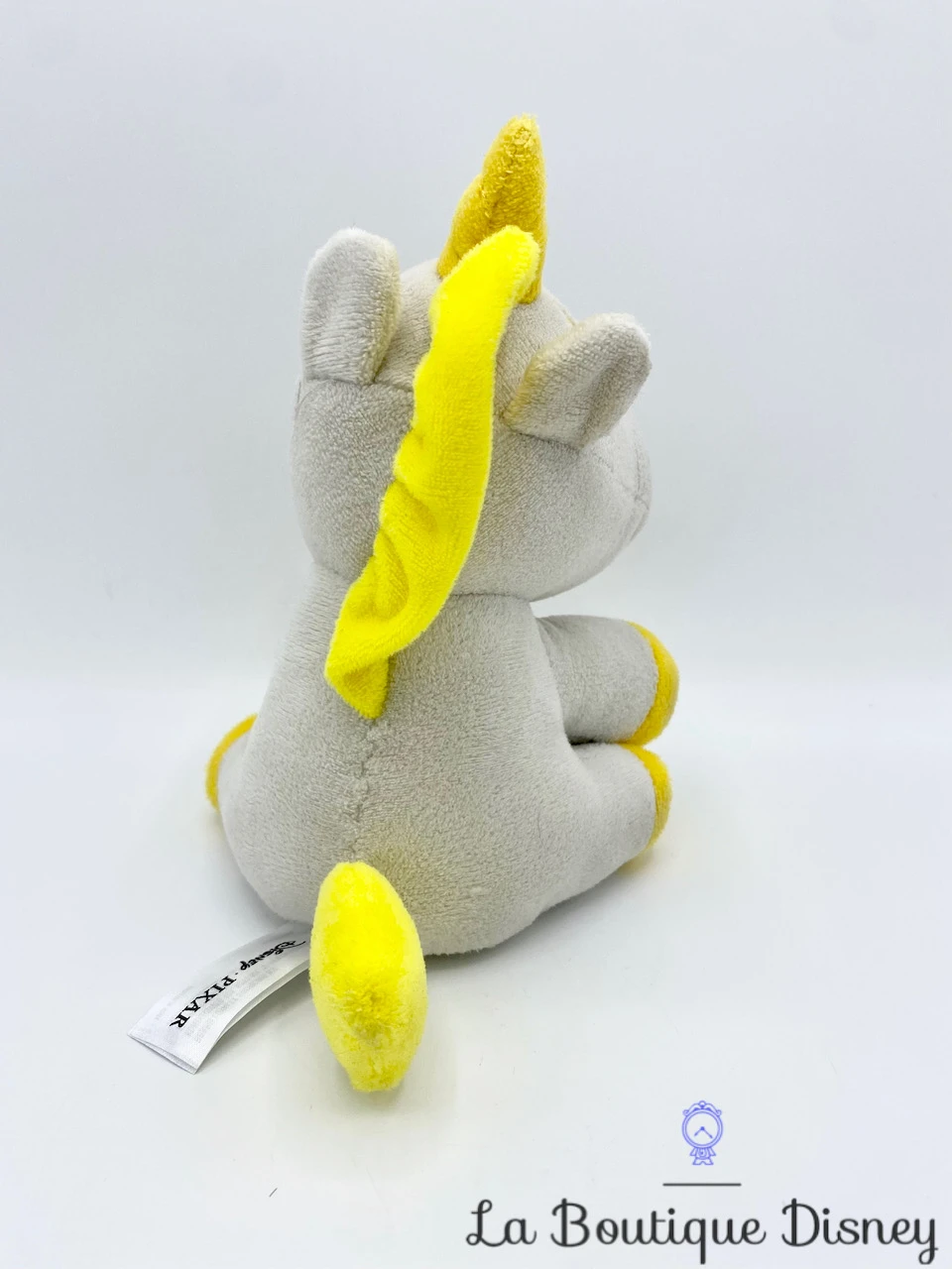 Peluche Bouton D'or Licorne Toy Story 3 Disney Pixar Cheval Blanc Jaune 16 Cm 4 Peluche Bouton D'or Licorne Toy Story 3 Disney Pixar Cheval Blanc Jaune 16 Cm – Image 2