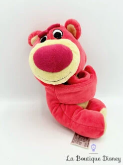 Peluche Bracelet Lotso Toy Story 3 Disney Parks 2018 Disneyland Ours Rose à Enrouler Poignet