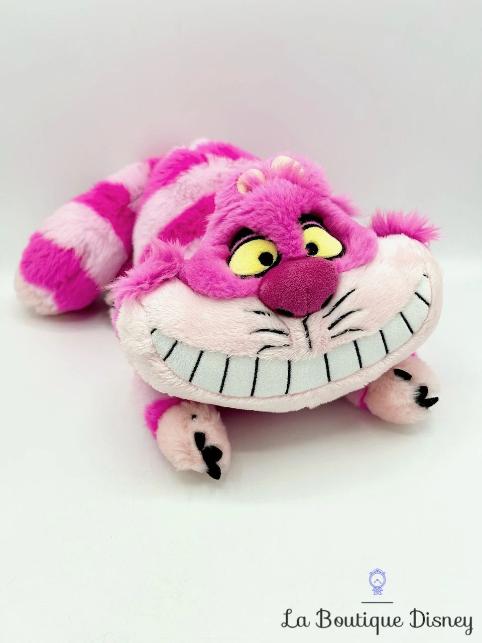 Peluche Chat Cheshire Disney Store 2010 Alice Au Pays Des Merveilles Chat Rose Rayures écusson 3 Peluche Chat Cheshire Disney Store 2010 Alice Au Pays Des Merveilles Chat Rose Rayures écusson