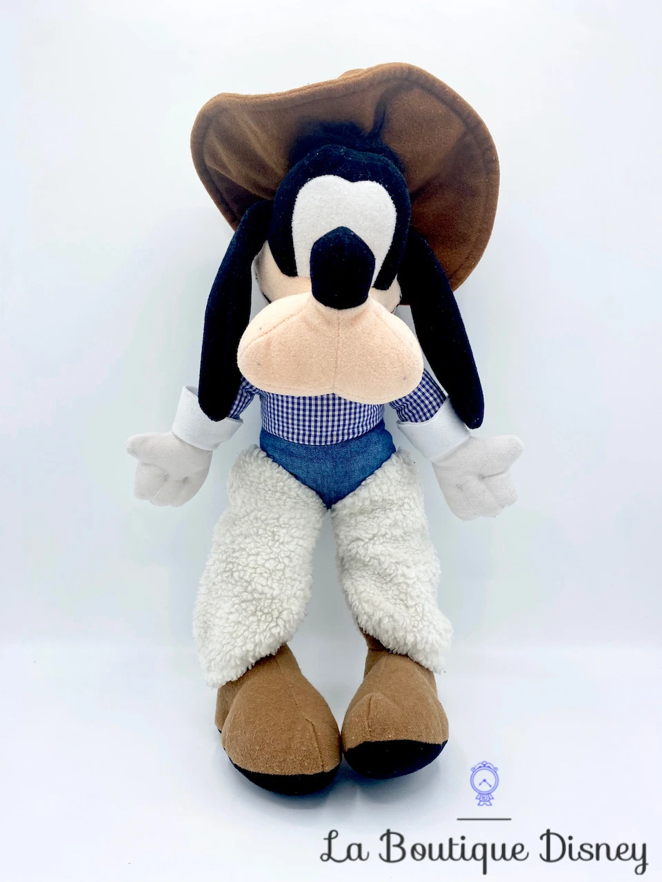 Peluche Dingo Cow Boy Euro Disney Disneyland Aventurier Western Vintage 42 Cm 4 Peluche Dingo Cow Boy Euro Disney Disneyland Aventurier Western Vintage 42 Cm – Image 2